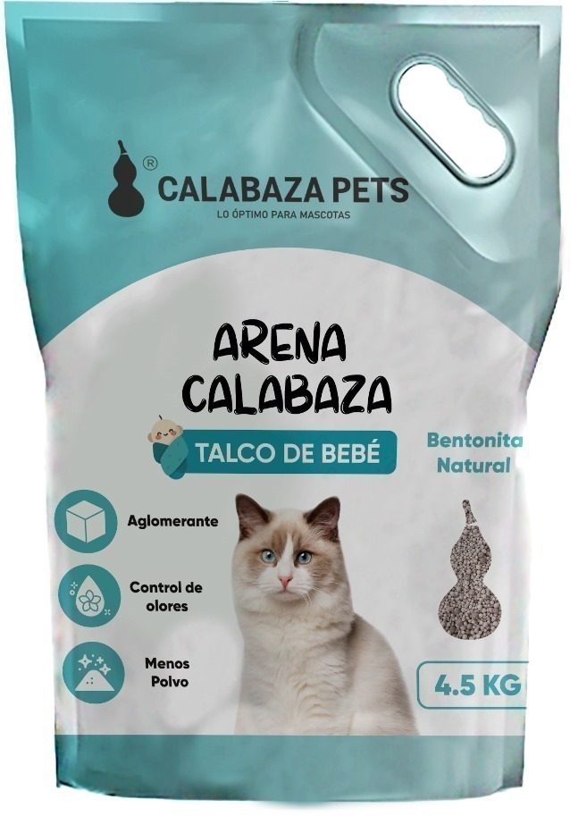 Arena Calabaza Talco de Bebe